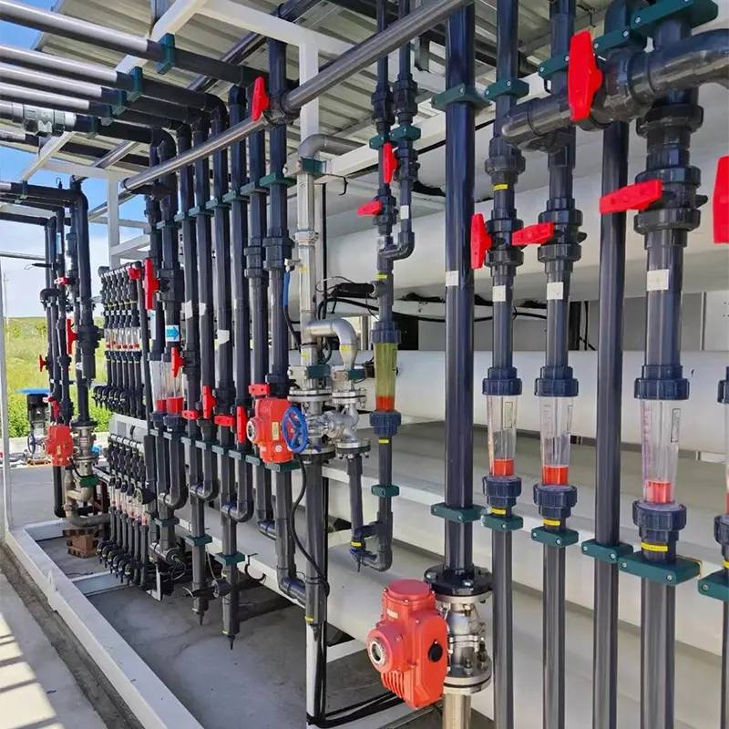 Equipamento de tratamento de lixiviados para instalações de incineração