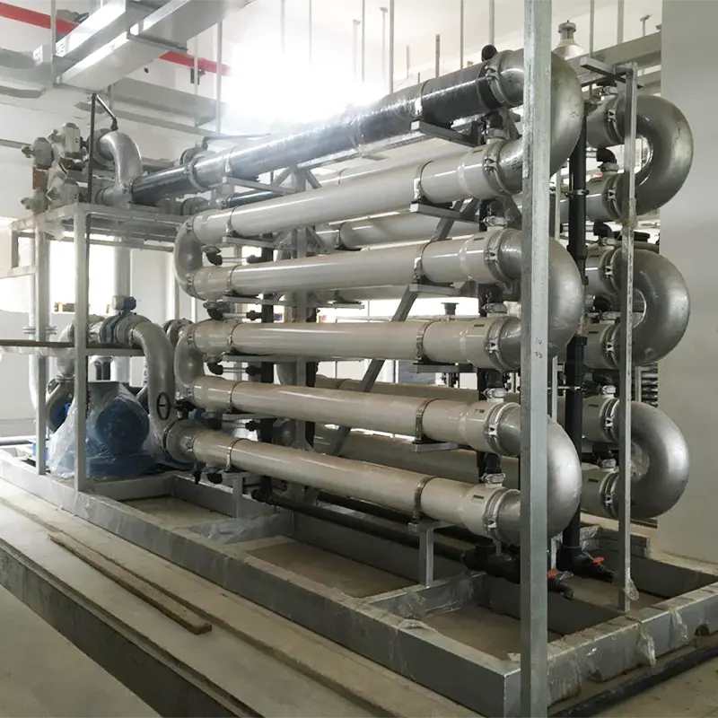 Equipamento de tratamento de lixiviados de aterros sanitários