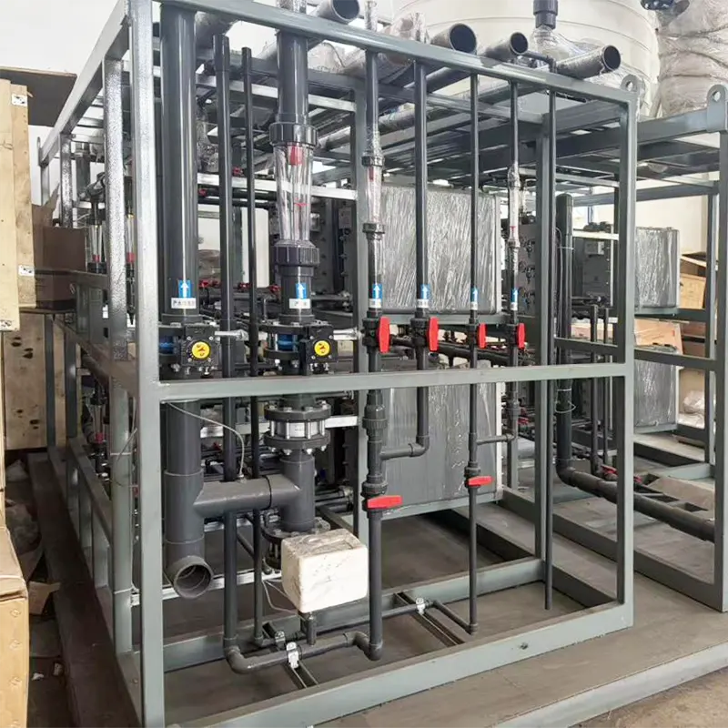 Equipamento puro do precipitador eletrostático da água EDI da central elétrica